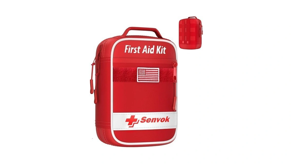 Senvok 121 Pcs First Aid Kit For Car Home Travel -... - Coupon