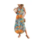 Wneedu Summer Dresses For Women 2026 Casual V-neck... - Coupon