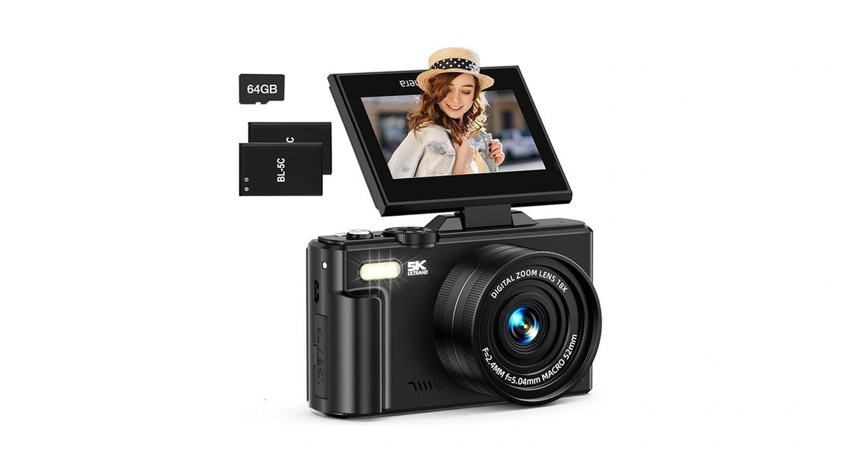 5k Digital Camera For Photography 75mp Wifi... - Coupon