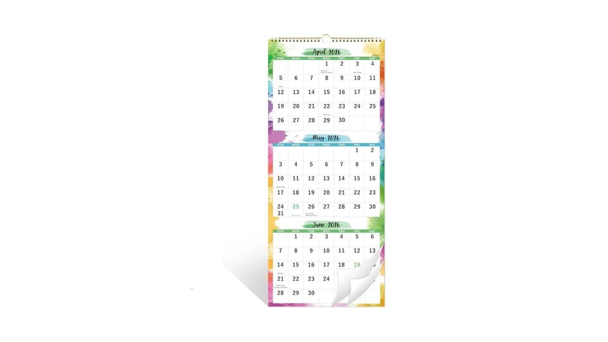 2026-2027 Calendar - 3 Month Wall Calendar... - Amazon Promo Code