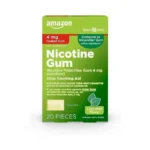 Amazon Basic Care Nicotine Polacrilex Coated Gum 4... - Coupon