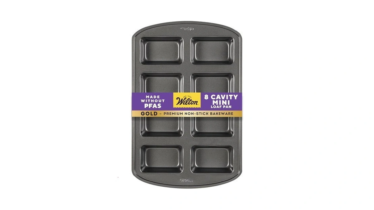 Wilton Gold Non-stick Bakeware Mini Loaf - Baking... - Coupon
