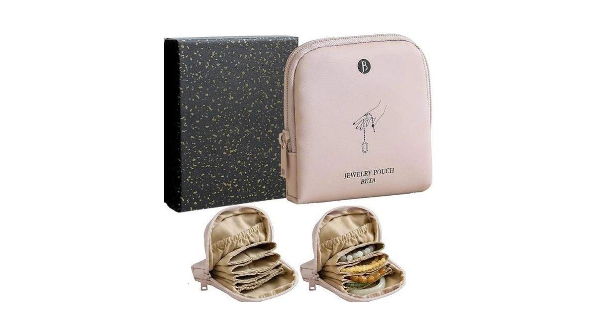 Tianzong Small Travel Jewelry Case Gift For Women... - Coupon