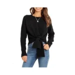 Okiwam Women S Long Sleeve Cropped Sweaters Casual... - Coupon