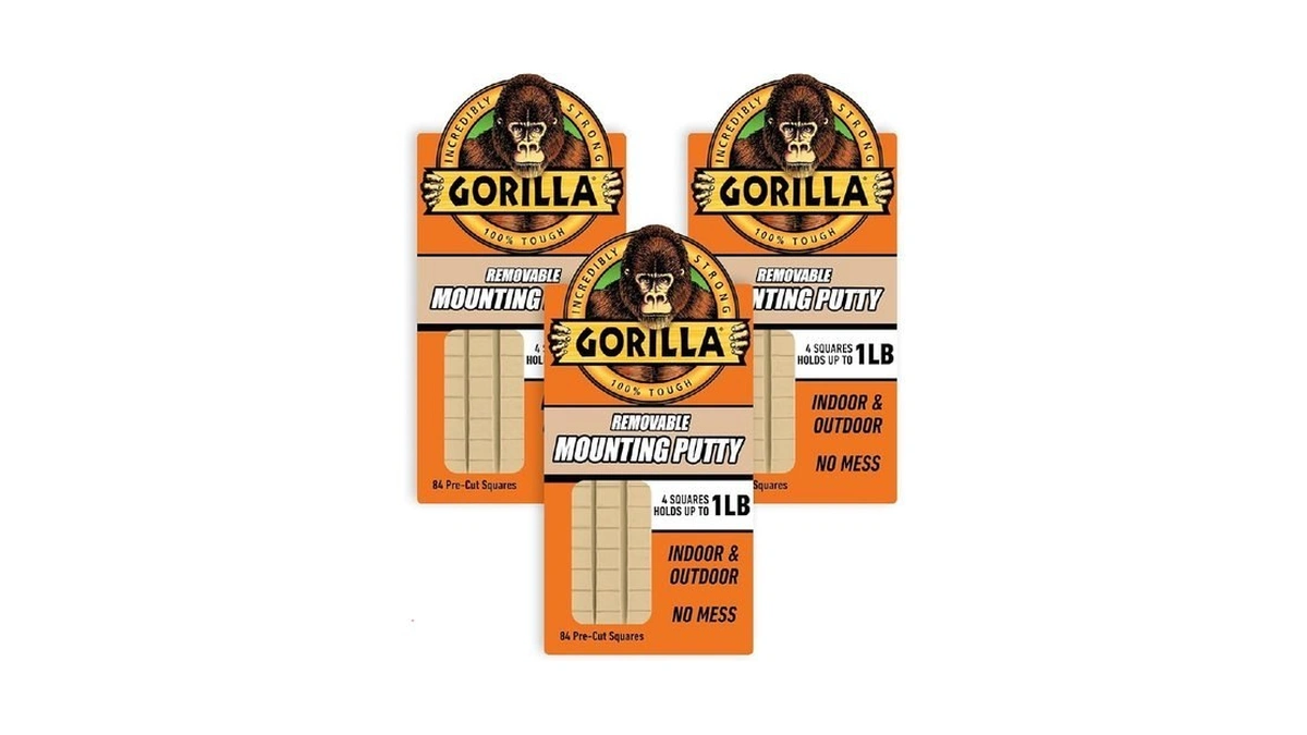 Gorilla Mounting Putty Natural Tan Color 84 Pre-cut... - Coupon