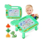 Toddler Toys 2-3 Dinosaur Magnetic Drawing Board... - Coupon