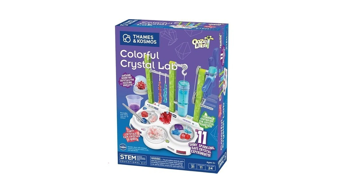 Thames Kosmos Ooze Labs Colorful Crystal Lab Stem... - Coupon