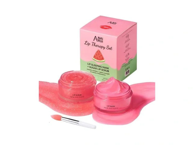 Hydrating Lip Mask Set Lip Scrub Lip Butter… – Coupon