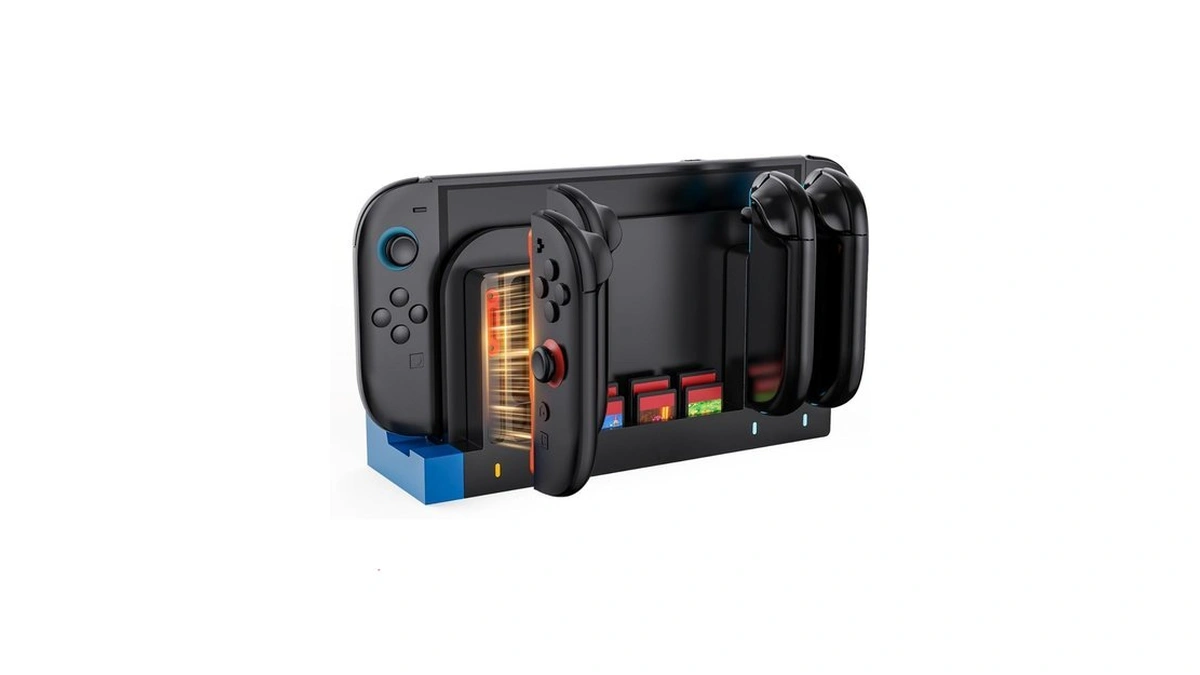 Switch 2 Charger Station For Joycons 4-slot... - Coupon