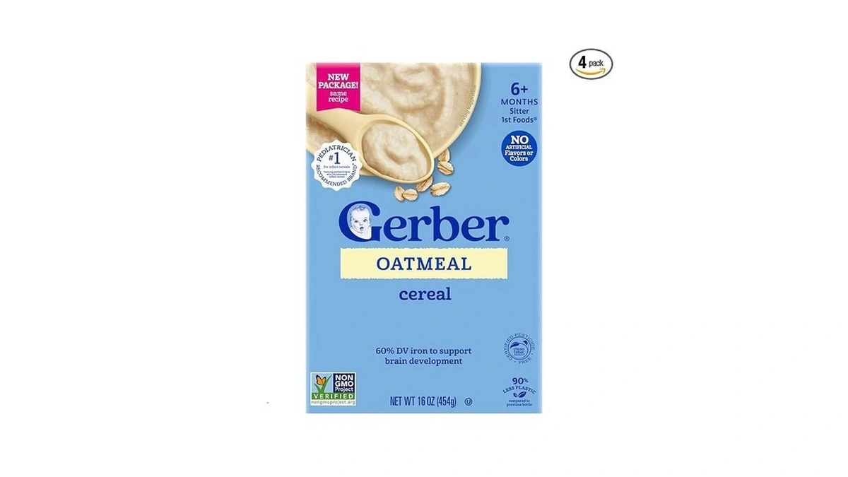 Gerber Cereal For Baby Grain And Grow 1st Foods Non... - Coupon