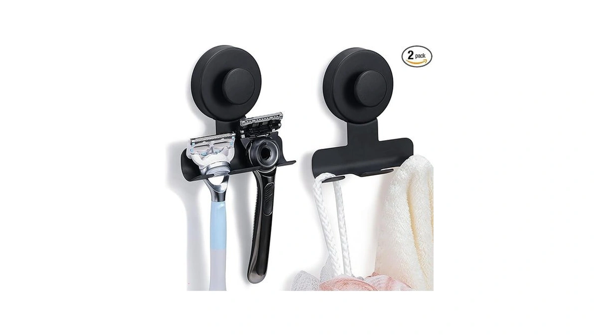 Fenas Suction Cup Razor And Shaver Holder For... - Coupon