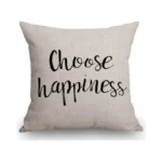 Ssoiu Choose Happiness Throw Pillow Covers... - Amazon Promo Code
