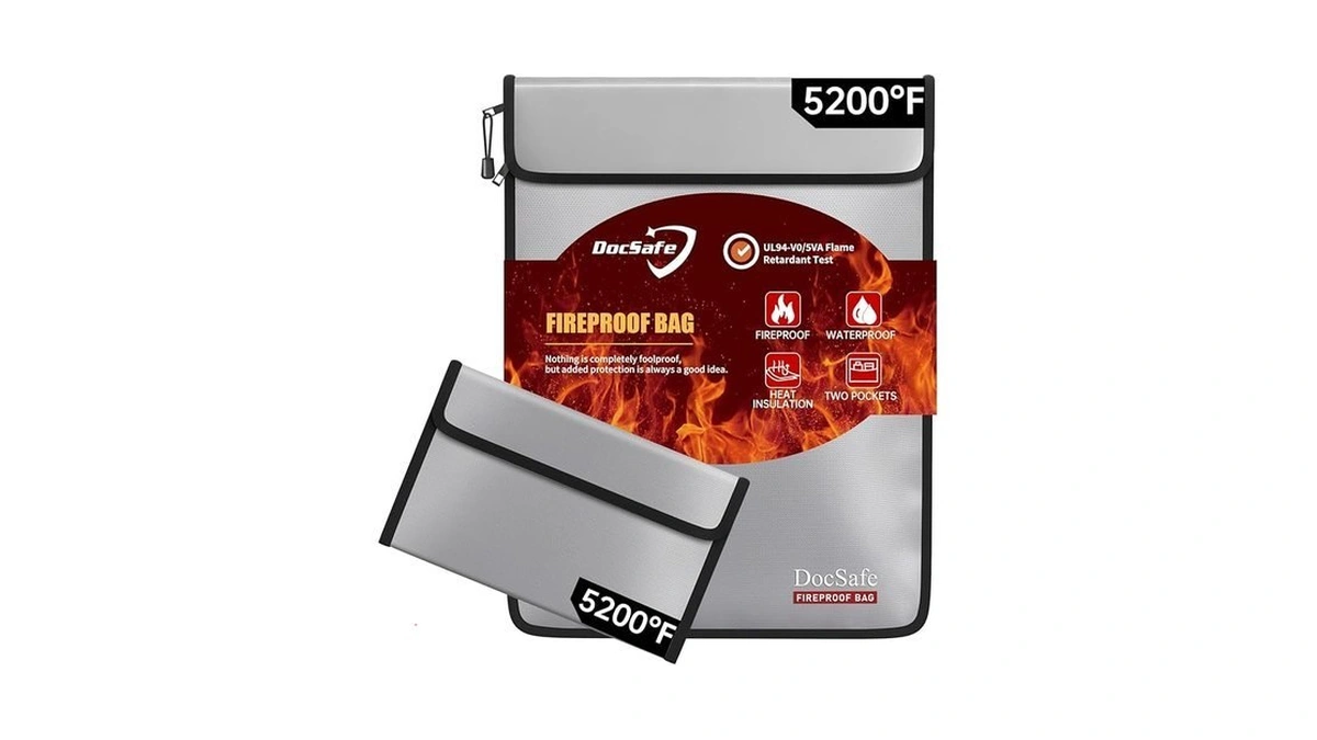 Docsafe Fireproof Document Bag 5200 With Fireproof... - Coupon