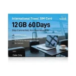 International Data Sim Card 12gb 60 Days 4g Lte... - Coupon