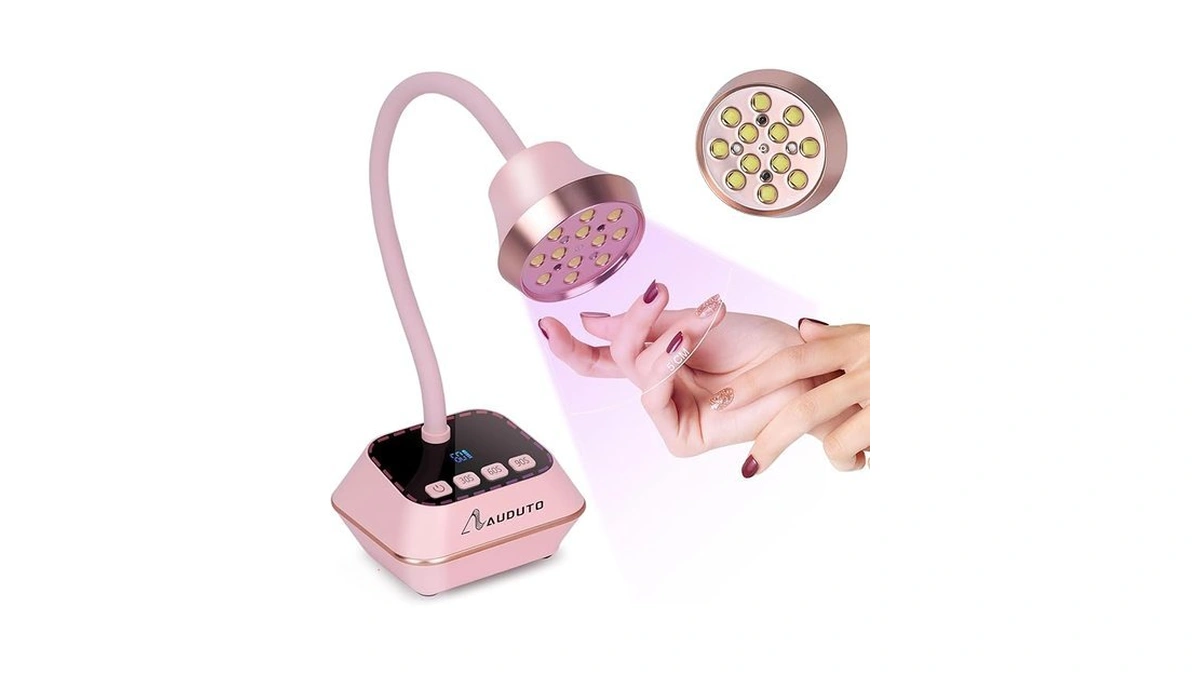 Auduto Uv Led Nail Lamp For Gel Nails Polish Flash... - Coupon