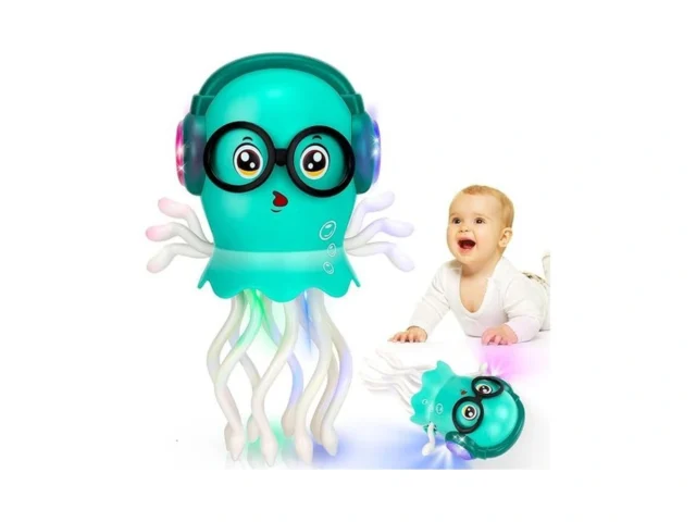 Dancing Octopus Baby Toys Light Up Music Tummy Time… – Coupon