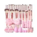 Hghdbt 36pcs Pink Makeup Brushes Set Professional... - Coupon
