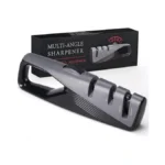 Knife Sharpener With 5 Adjustable Angle Coarse Fine... - Coupon