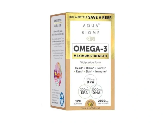 Enzymedica Aqua Biome Fish Oil Maximum Strength 120… – Coupon