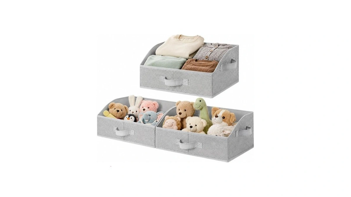 Granny Says Closet Organizer Bins Trapezoid Storage... - Coupon