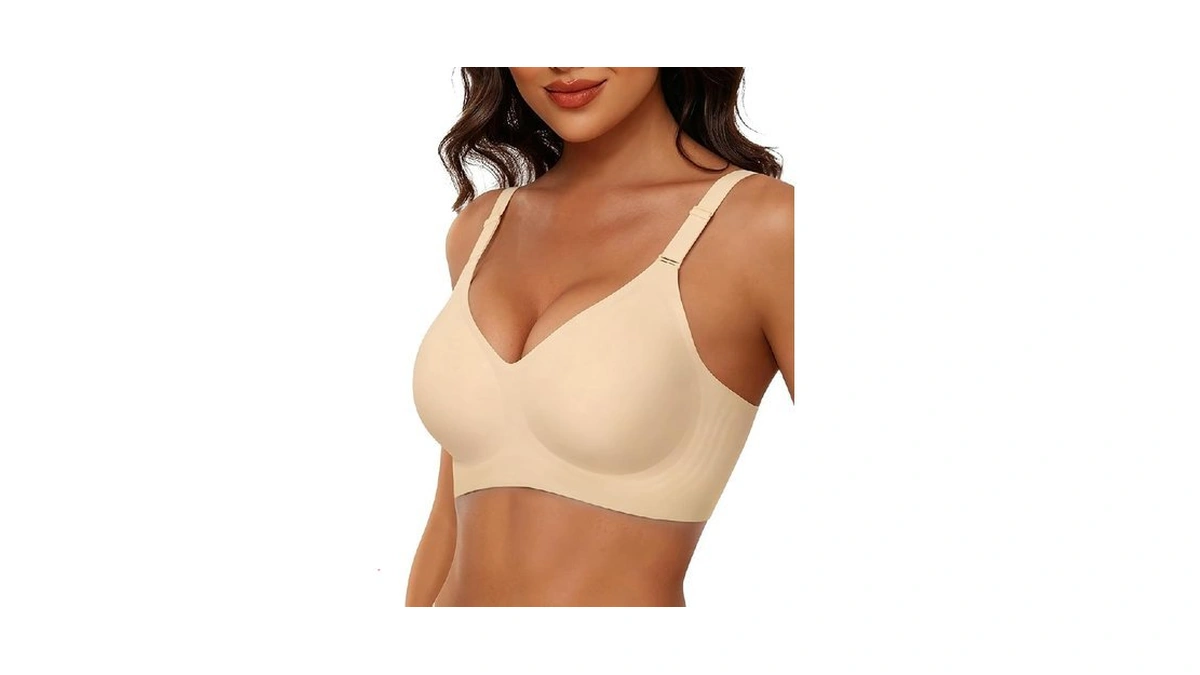 Vrvoice Womens Wireless Bras Seamless No Underwire... - Coupon