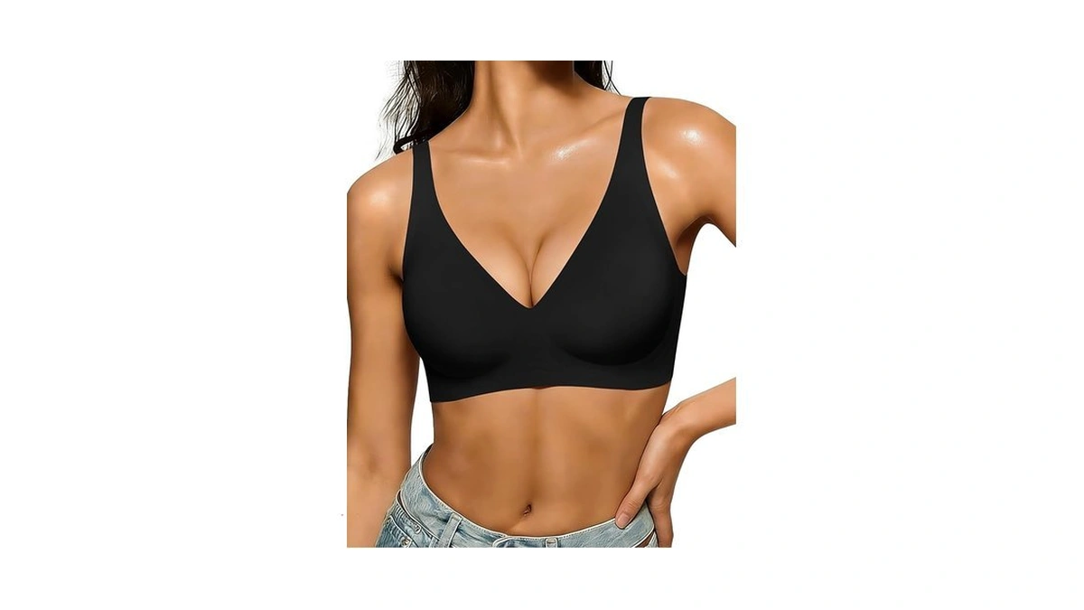 As Fairy 2026 Deep V Wireless Push Up Bras For... - Coupon