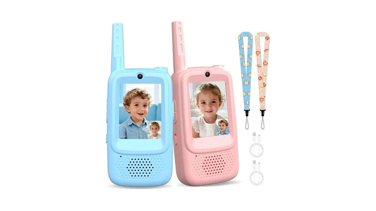 Video Walkie Talkies For Kids Handheld 2 Pack... - Coupon