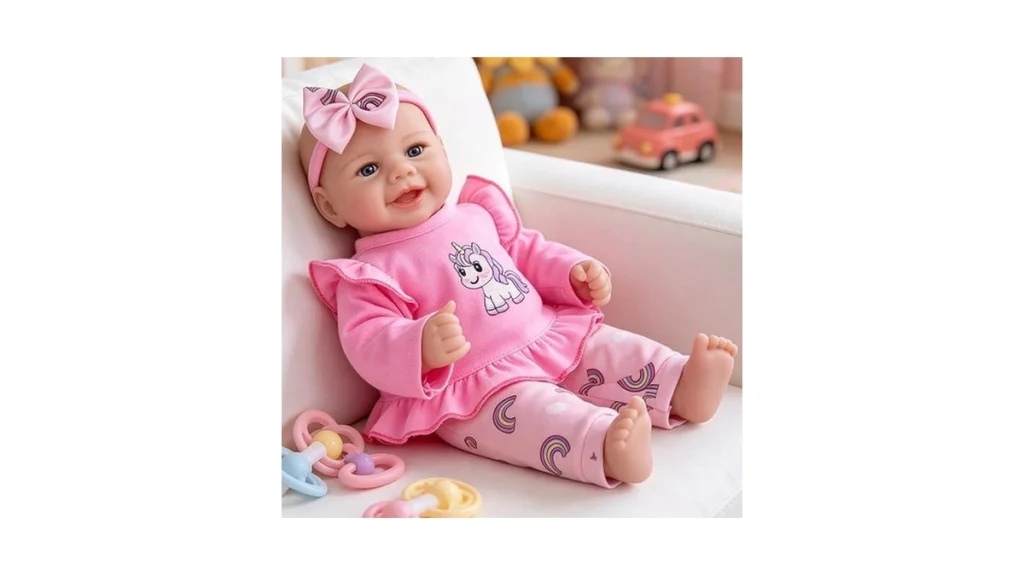 Ekokiz Realistic Baby Doll Girl 17 Inch - Soft Body... - Coupon