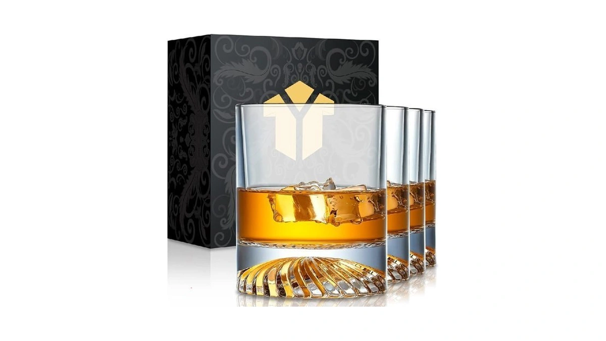 Opayly Whiskey Glasses Old Fashioned Glasses Set Of... - Coupon