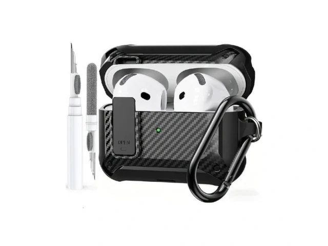 Olytop For Airpods 4 Case With Lock Clip Rugged… – Coupon