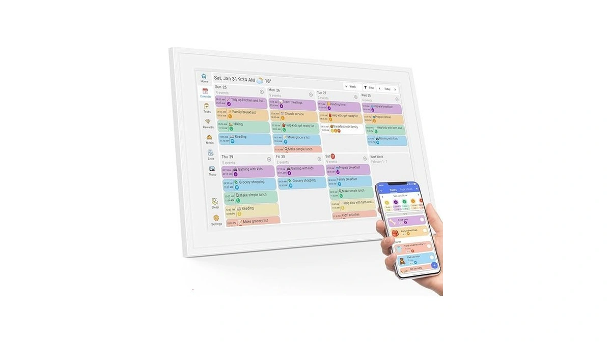 Digital Calendar 10 1-inch Smart Wall Planner... - Coupon