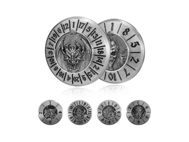 Marsguard Dnd Spinner Dice Set 6 Pcs Metal Role… – Coupon