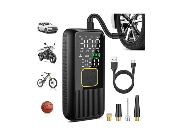 Pwperry Tire Inflator Portable Air Compressor 4x… – Coupon