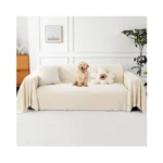 Czoynife Chenille Couch Cover For Pets Boho... - Coupon