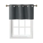 Home Queen Grommet Top Blackout Curtain Valance... - Coupon