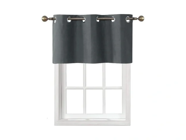 Home Queen Grommet Top Blackout Curtain Valance… – Coupon