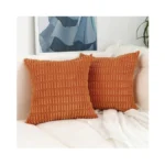 Sykting Orange Throw Pillow Covers 20x20 Inch Soft... - Coupon