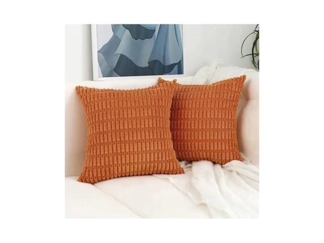 Sykting Orange Throw Pillow Covers 20×20 Inch Soft… – Coupon