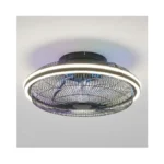 Huixute Modern Black Bladeless Ceiling Fan With... - Coupon
