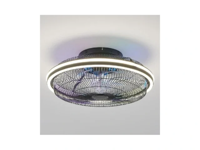 Huixute Modern Black Bladeless Ceiling Fan With… – Coupon