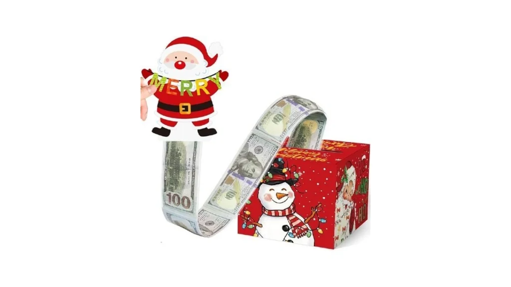 Gygot Christmas Money Box Pull Diy Surprise Money... - Coupon