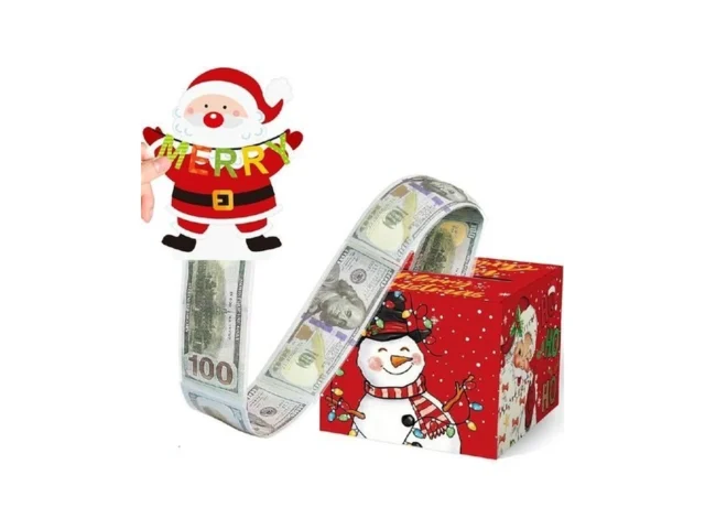 Gygot Christmas Money Box Pull Diy Surprise Money… – Coupon