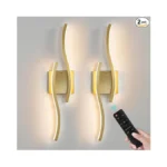 Woshitu Gold Battery Operated Wall Sconces 23 6... - Coupon