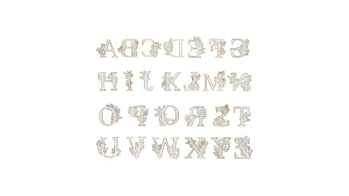 Wzwhxjhjh Letters And Numerals Die Cuts For Card... - Coupon