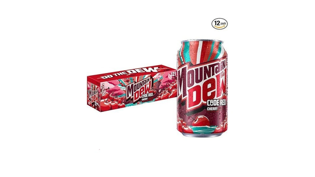 Mountain Dew Code Red Cherry 12 Fl Oz Cans 12 Pack - Coupon