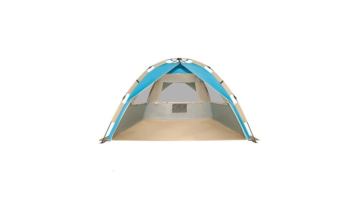 G4free Deluxe Xl Pop Up Beach Tent 3-4 Persons Easy... - Coupon