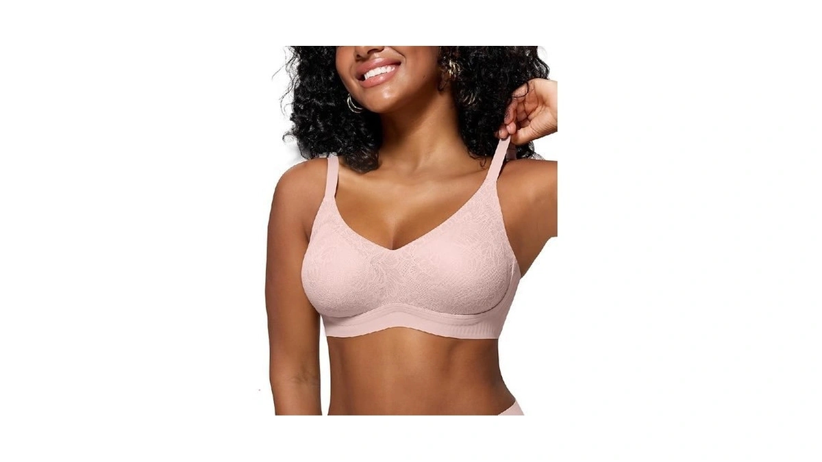 Horisun Womens Bra Back Fat Smoothing Seamless... - Coupon