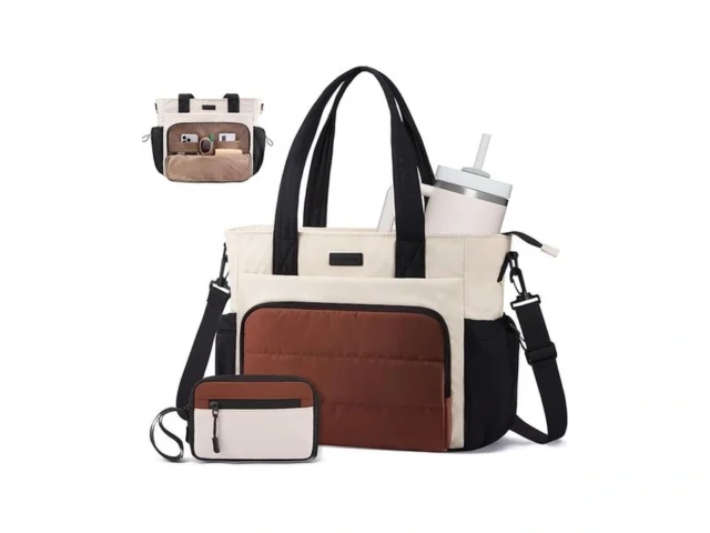 Lovevook Tote Bag For Women 15 6 Inch Puffer Laptop… – Coupon