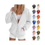 Zip Up Sweatshirt Women Zip Up Hoodie Women Long... - Coupon