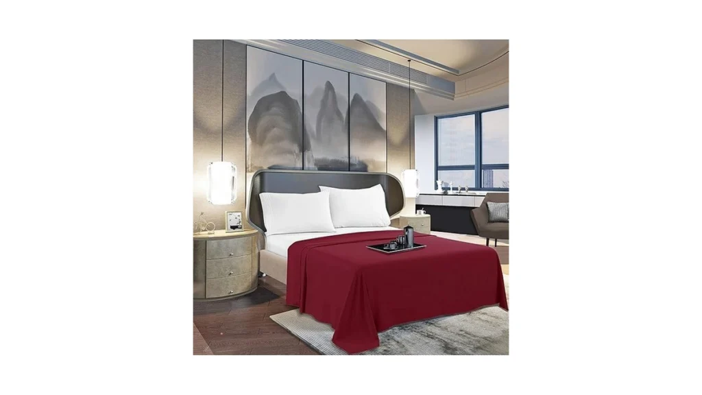 Mocassi King Flat Sheet - Hotel Luxury 1800 Premier... - Coupon